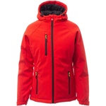 PAYPER gale pad lady s00579-p114 / Софтшел зимно яке с качулка - червено/черно l (s00579p11403015l)
