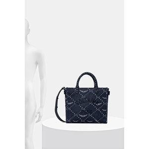 Zadig&Voltaire Чанта ANGEL TOTE DENIM MONOGRAM (LWBA04248)