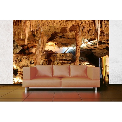 DIMEX ART Самозалепваща се флизелинова фототапета подземен град 375 x 250 см