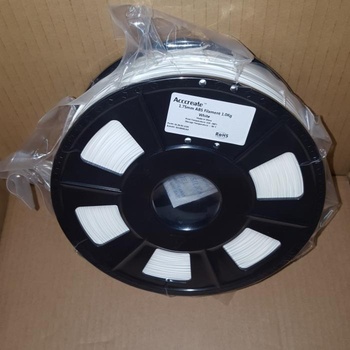 ACCCREATE 01.04. 02.1102 : : Консуматив за 3D принтер, ABS, 1.0 кг, 1.75 мм, White