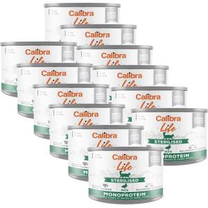 Calibra Cat Life Sterilised Duck 12 x 200 г
