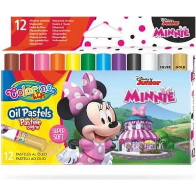 Colorino Disney Junior Minnie olejové pastely 12 ks