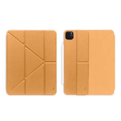 Кожен кейс и поставка с отделение за Apple Pencil за iPad Pro 11 M1 (2021), iPad Pro 11 (2020), iPad Pro 11 (2018), iPad Air 5 (2022), iPad Air 4 (2020) - Torrii Torrio Plus Case (кафяв) (IPD2011-TOR-P02, IPD2111-TOR-P02 )
