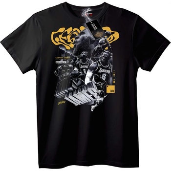 NOONEBRAND Тениска LeBron James Крал на Lakers - 3XL, White