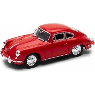 Welly Porsche 356B Strieborná 1:34