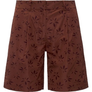 K-Way Дамски къси панталони K-Way Women's Larose Emby Jacquard Shorts - Brown / Violet Jacquard - размер XS (112-4433-0111)