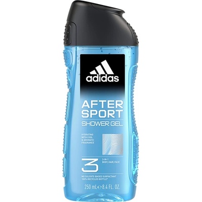 Adidas After Sport Shower Gel 3-In-1 душ гел за мъже 400 мл