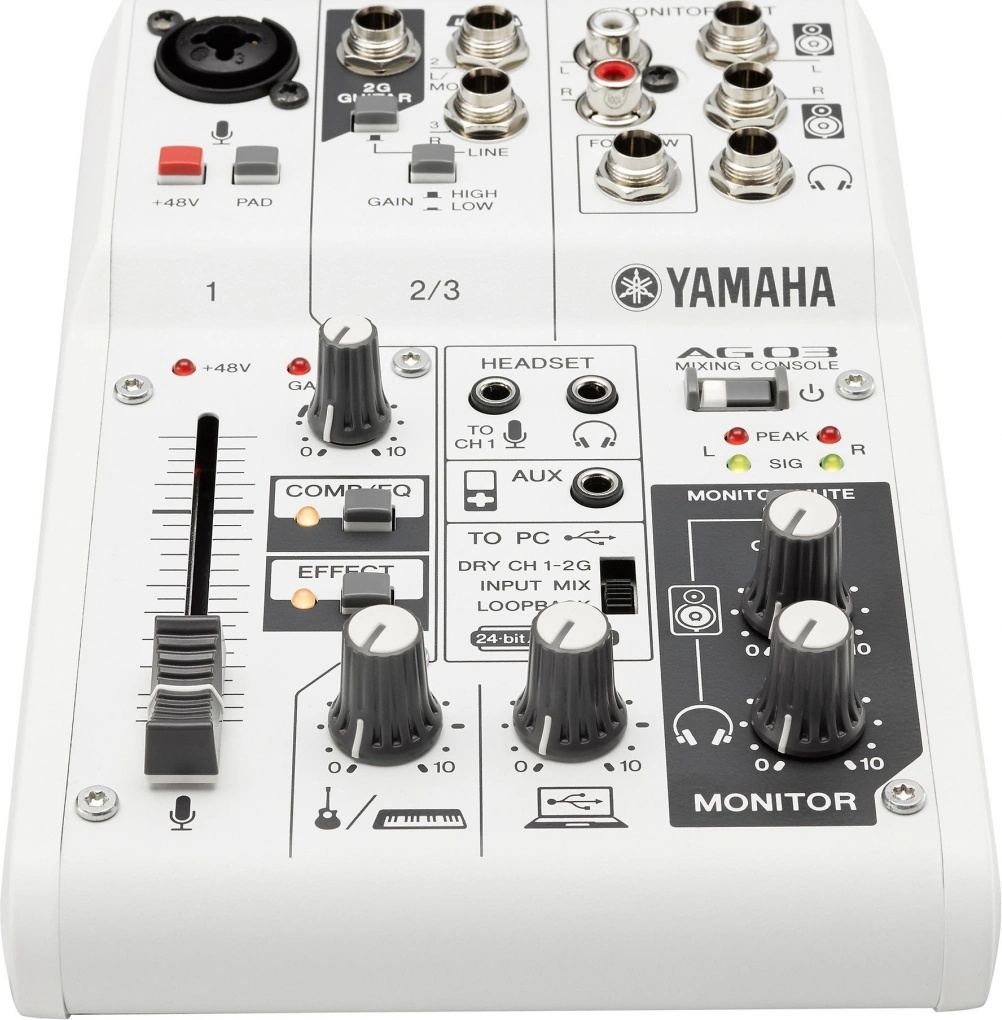 Yamaha AG03 mk2 od 4 653 Kč - Heureka.cz