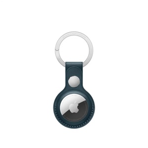 Apple AirTag Leather Key Ring - baltic blue MHJ23ZM/A