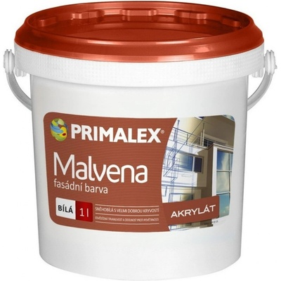 Primalex Malvena fasádna akrylátová farba biela 1 l