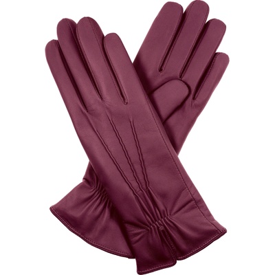 Kreibich dámské rukavice s podšívkou vlna vínové vínová