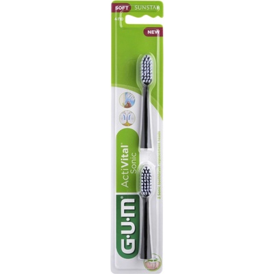 GUM ActiVital Sonic Refills biela Soft 2 ks