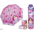 Dětský skládací deštník Violetta růžová