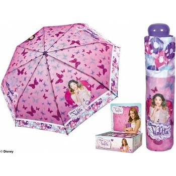 Dětský skládací deštník Violetta růžová