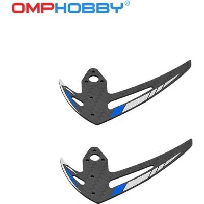OMP Hobby M2 EVO: Chvostový stabilizátor biely