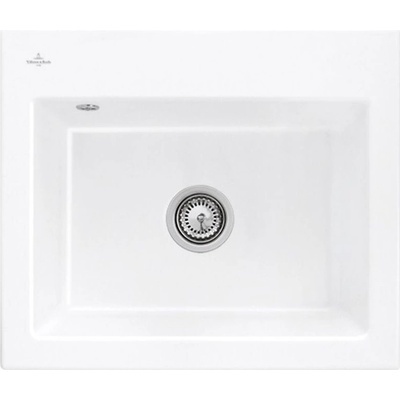 Villeroy & Boch Subway keramický dřez 56.5x47.5 cm bílá