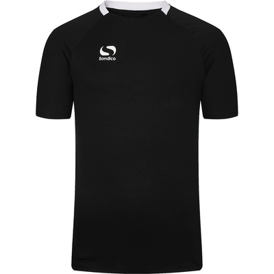 Sondico Fundamental Polyester Football Top Mens - Black/White