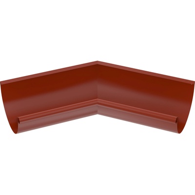 Bryza STAL Vnútorný roh na mieru 150 mm Tehlovo červená