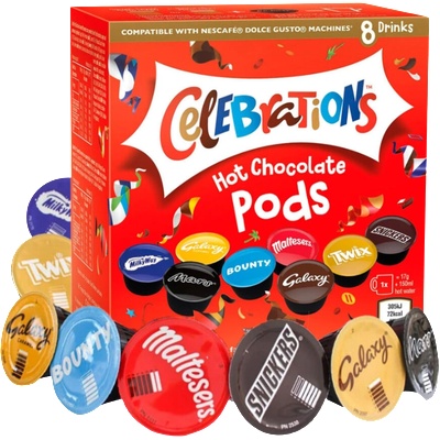 Капсули горещ шоколад Mars Selebrations, Dolce Gusto, 8бр