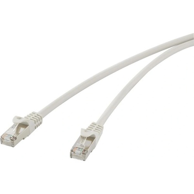 Renkforce RF-4724282 RJ45 CAT 5e F/UTP 15m sivý