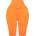 Honeyz Къси панталони Honeyz Women's Cycling Shorts - Orange