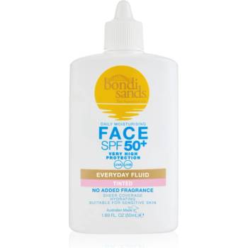 Bondi Sands SPF 50+ Everyday Face Fluid лек тониращ флуид за лице SPF 50+ 50ml