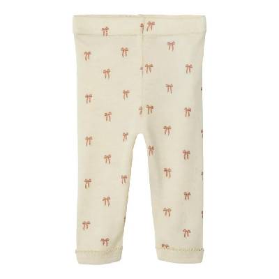 Панталони Name it Nalu Slim Lil´Atelier pants - Beige (Turtledove / Melange)