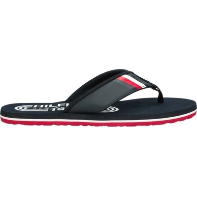 Tommy Hilfiger RWB PADDED BEACH SANDAL pánské žabky tmavomodrá