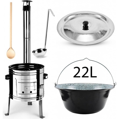 Perfect Home Set-49 Kotlíková souprava 22L, 5 ks