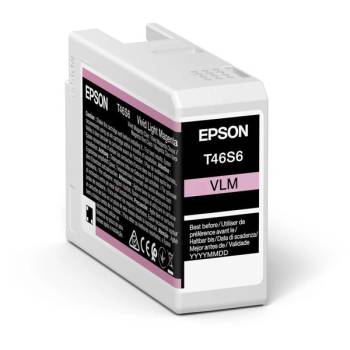 Epson T46S6 C13T46S60N светло магента (vivid light magenta) оригинална касета (C13T46S60N)