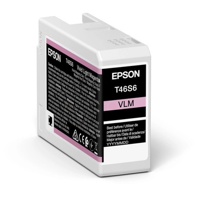 Epson T46S6 C13T46S60N светло магента (vivid light magenta) оригинална касета (C13T46S60N)