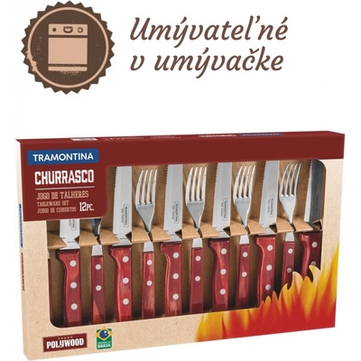 Tramontina Jumbo Churrasco Polywood 12 ks