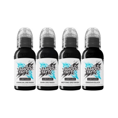 World Famous Limitless Lining and Shading Set 4x 30 ml