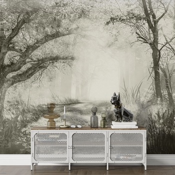 Image 1 of Art Gift Decor Фототапет с пейзаж - Утринна мъгла