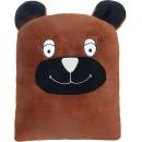 Bellatex Tvarovaný vankúš Medvedík 35x40