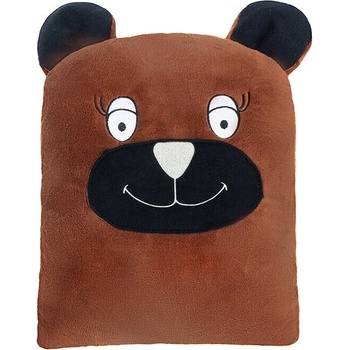 Bellatex Tvarovaný vankúš Medvedík 35x40