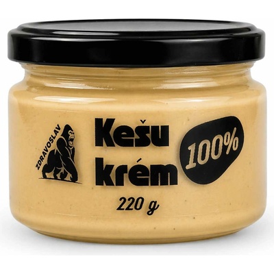 Zdravoslav Kešu krém 100% 220 g