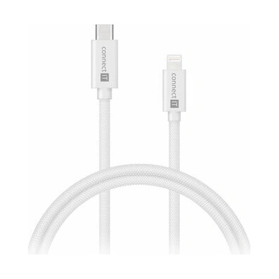 Connect IT CCA-4110-WH Wirez USB-C -> Lightning, 27 W, 1m, bílý