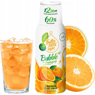 Fruttamax Light Pomarančový sirup 0,5 l