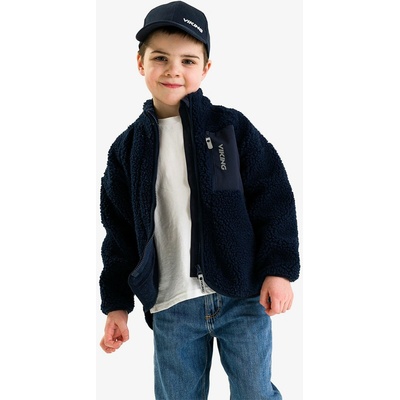 Viking Playtime Pile Midlayer Jacket navy