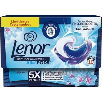 Lenor pracie kapsule Universal Aprilfrische 10 PD