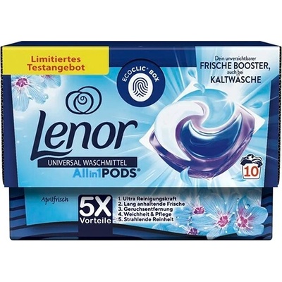 Lenor pracie kapsule Universal Aprilfrische 10 PD