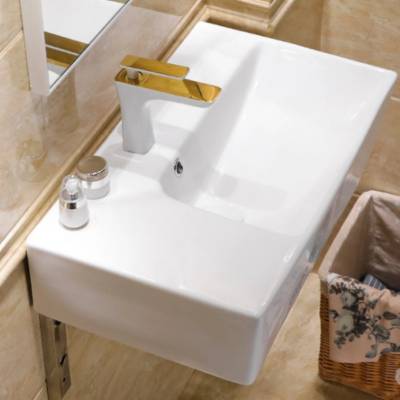 Inter Ceramic УМИВАЛНИК icc5065r 66см ДЕСЕН С ЦЕНТР, ОТВОР БЯЛ (icc5065r)