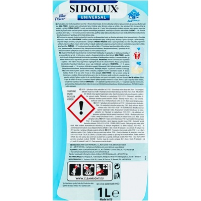 SIDOLUX Universal na všetky povrchy Blue flower 1 l