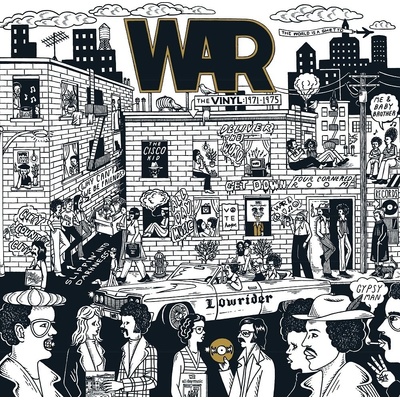 WAR - RSD - GIVE ME FIVE! THE WAR ALBUMS GREEN , SILVER , BLUE , ORANGE & WHITE VINYL ALBUM BOX.