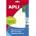 APLI Етикет, кръгъл, 10 мм, с ръкописен текст, apli, 1260 етикета в опаковка 01625 (01625)