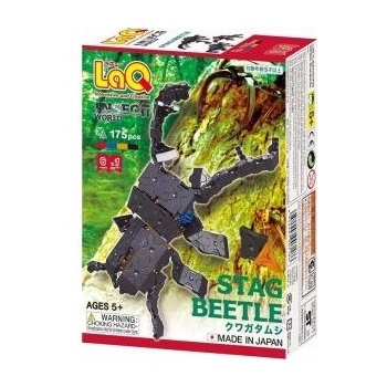 LaQ Stag Beetle Educational Bricks