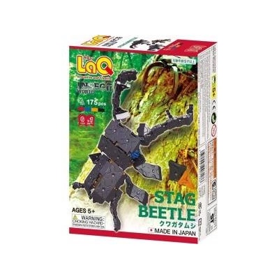 LaQ Stag Beetle Educational Bricks