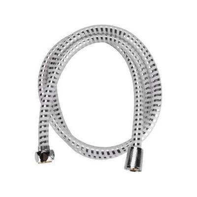 VIKING Hadice sprchová, stříbrný pruh, 150cm, PVC, 630227