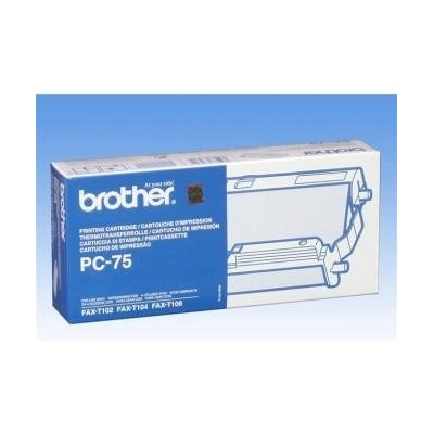 Brother PC75, 1*140стр. , Brother Fax T-104, T-106 оригинален факс фолио (PC75)